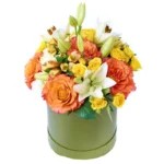 Цветы в коробке Хрустальная сказка