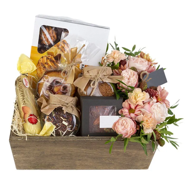 Подарочный бокс Булочка с корицей